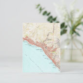  kaart van Laguna Beach California (1965) (Staand voorkant)