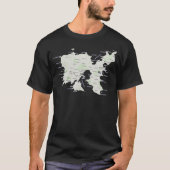 Kaart van Lemnos T-shirt (Voorkant)