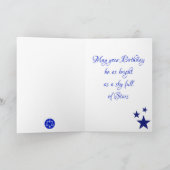 Kaart van Libra Horoscope, Birthday Kaart (Binnen)