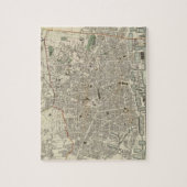  kaart van Liverpool England (1836) Legpuzzel (Verticaal)