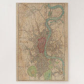 kaart van Londen (1815) Legpuzzel (Verticaal)