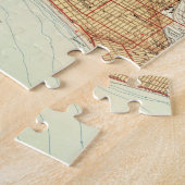  kaart van Long Beach California (1949) 2 Legpuzzel (Zijkant)