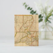  kaart van Louisiana (1816) (Staand voorkant)