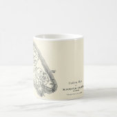 kaart van Mackinac Island Michigan Mok (Center)