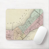 Kaart van Madison, Wisconsin Muismat (Met muis)