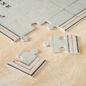  kaart van Maine (1893) Legpuzzel (Zijkant)