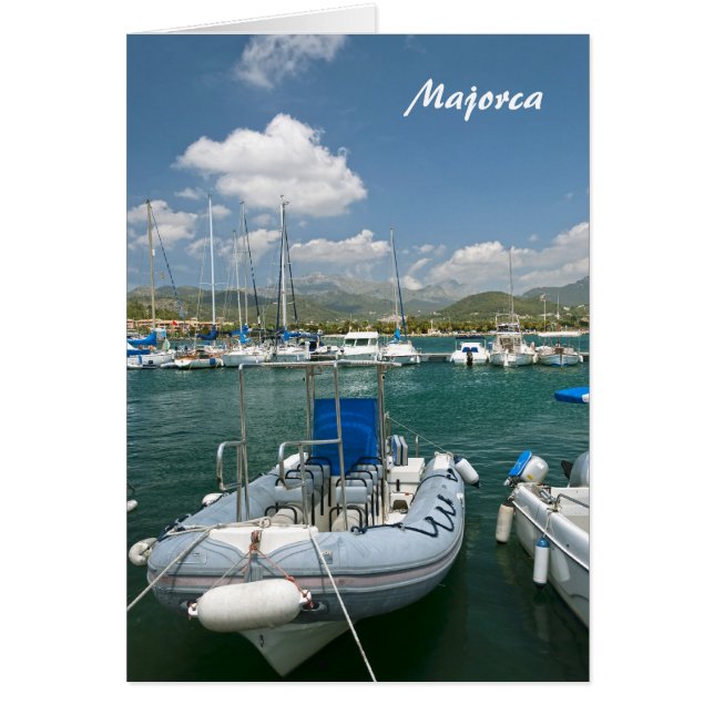 Kaart van Majorca (Voorkant)