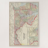 kaart van Maryland (1901) Legpuzzel (Verticaal)
