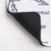 Kaart van Melanesia Muismat (Hoek)