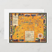  kaart van Mexico City and Valley 1935 (Voorkant / Achterkant)