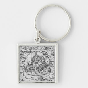 Kaart van Mexico Sleutelhanger