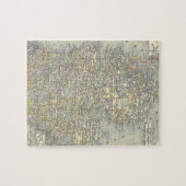  kaart van Michigan (1901) Legpuzzel (Horizontaal)