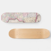 kaart van Minnesota (1864) Skateboard (Horizontaal)