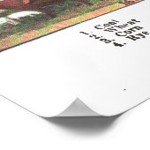 kaart van Missouri (1921) Poster (Hoek)