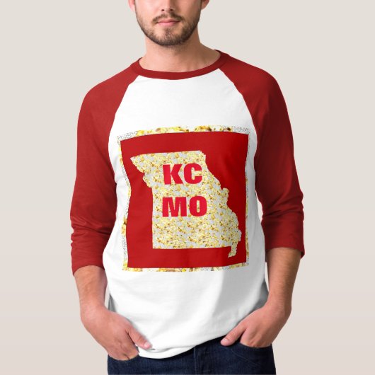 KAART VAN MISSOURI T-SHIRT (Voorkant)