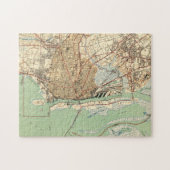  kaart van Mobile Alabama (1940) 2 Legpuzzel (Horizontaal)