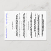 Kaart van Moeder Angelica's gebeden (Achterkant)