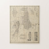  kaart van Montreal (1859) Legpuzzel (Verticaal)