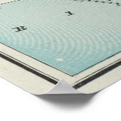  kaart van Montreal (1901) Poster (Hoek)