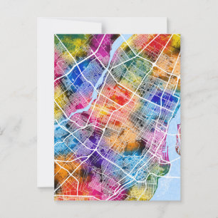 Kaart van Montreal Quebec Canada