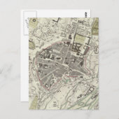 kaart van München Duitsland (1832) (Voorkant / Achterkant)