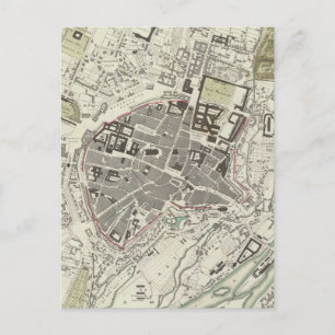  kaart van München Duitsland (1832)