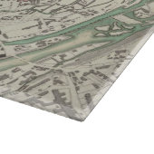  kaart van München Duitsland (1832) Snijplank (Hoek)