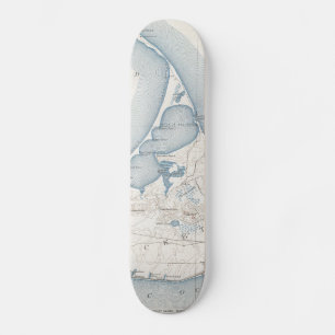 kaart van Nantucket (1919) Skateboard