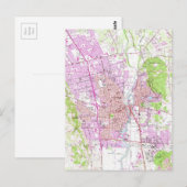  kaart van Napa Californië (1951) (Voorkant / Achterkant)