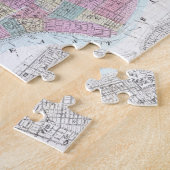  kaart van Neder-Manhattan (1865) Legpuzzel (Zijkant)