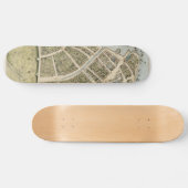  kaart van New Amsterdam (1660) Skateboard (Horizontaal)