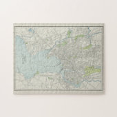  kaart van New Haven Connecticut (1901) Legpuzzel (Horizontaal)