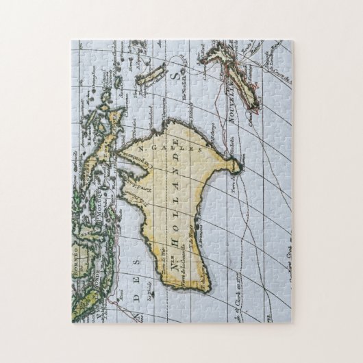 Kaart van New Holland Legpuzzel (Verticaal)