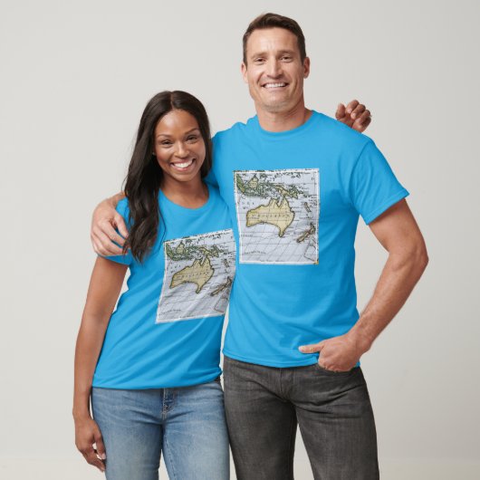 Kaart van New Holland T-shirt (Unisex)