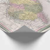 kaart van New Jersey Cadeaupapier (Hoek)