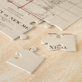  kaart van New Mexico (1882) Legpuzzel (Zijkant)