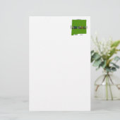 Kaart van New Mexico Omtrek Foto Tekst (Staand voorkant)