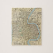 kaart van New Orleans (1919) Legpuzzel (Verticaal)