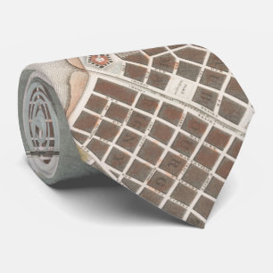  kaart van New Orleans Louisiana (1817) Stropdas