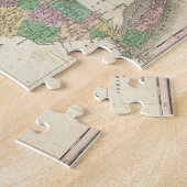  kaart van New York (1827) Legpuzzel (Zijkant)