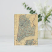  kaart van New York (1846) (Staand voorkant)