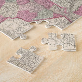 kaart van New York (1864) Legpuzzel (Zijkant)