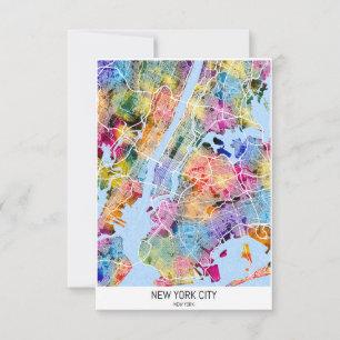 Kaart van New York City