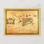 kaart van New York (toen New Amsterdam) (Voorkant)