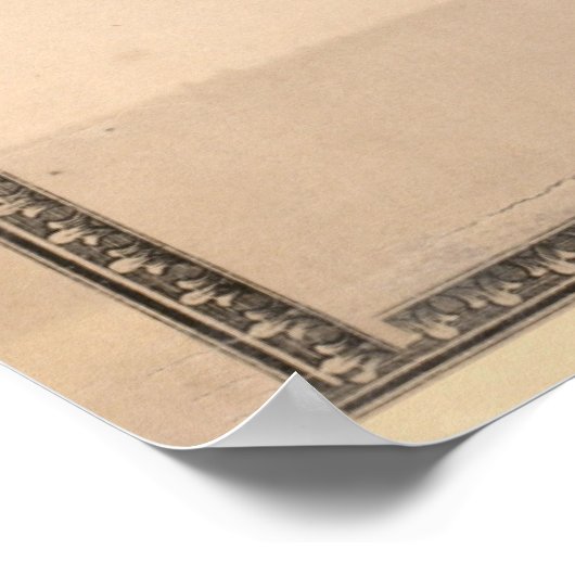  kaart van Nicholasville KY (1877) Poster (Hoek)