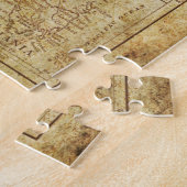  kaart van Nieuw-Zeeland c1879 Legpuzzel (Zijkant)