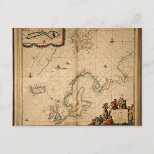Kaart van Noord-Europa