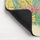 Kaart van North Carolina Muismat (Hoek)