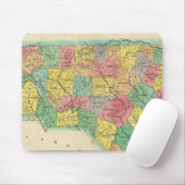 Kaart van North Carolina Muismat (Met muis)