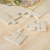  kaart van Oahu Hawaii (1906) Legpuzzel (Zijkant)